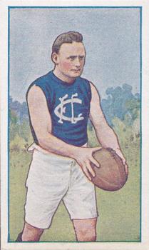 1921 J.J.Schuh Magpie Cigarettes Victorian League Footballers #NNO Paddy O'Brien Front